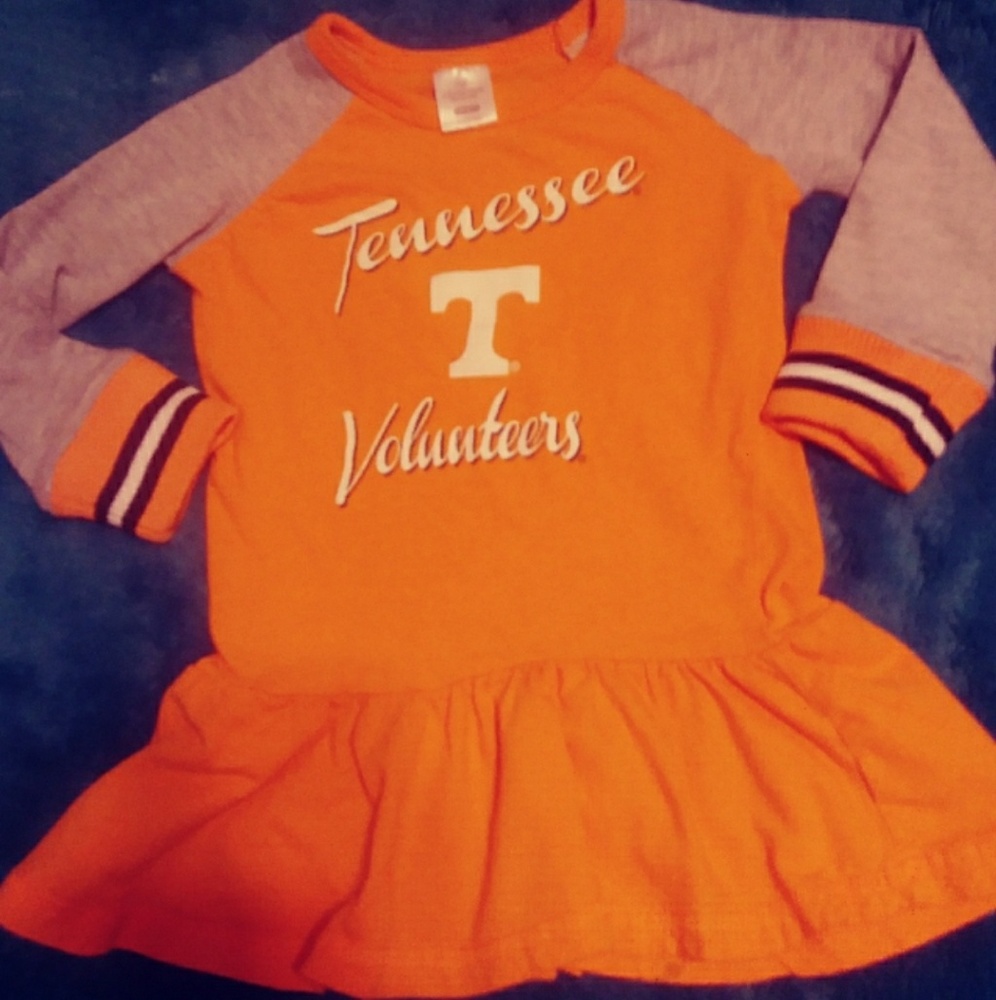 🔸2/$5🔸TODDLER GIRLS TN VOLS DRESS